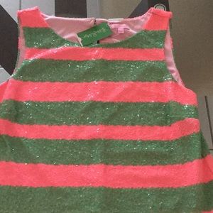 Lilly Pulitzer NWT Sequin Sleeveless Top